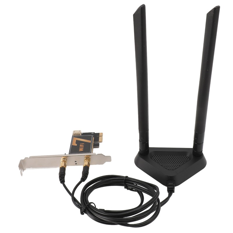 BE200NGW PCI Ex1 WiFi Card with 8DB Antenna 8774Mbps WIFI7