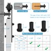 ZEKOO 2" Sliding Barn Door Hardware Track Spacers Replacement Assemblies