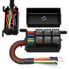 DaierTek 12V Relay Box 6 Way12 AWG Pre-Wired Waterproof Relay