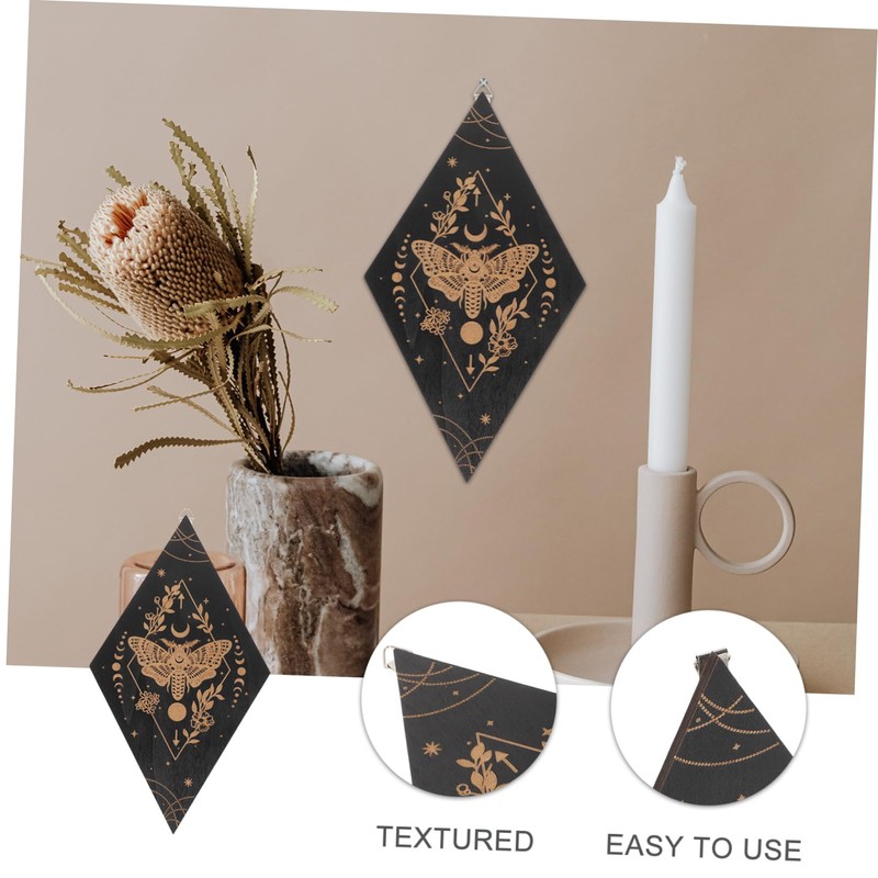 Sosoport Bohemian Geometric Wall Decor for Home Aesthetic Featuring for