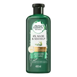 Shampoo Herbal Essences BioRenew 6X Aloe  Sea Kelp Protección del Color 400 ml                                                                        