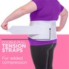 BraceAbility Faja de espalda para mujer de talla grande para