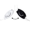 SonnenStrick Behelfs Mouth and Nose Mask with Reversible Smile Motif,
