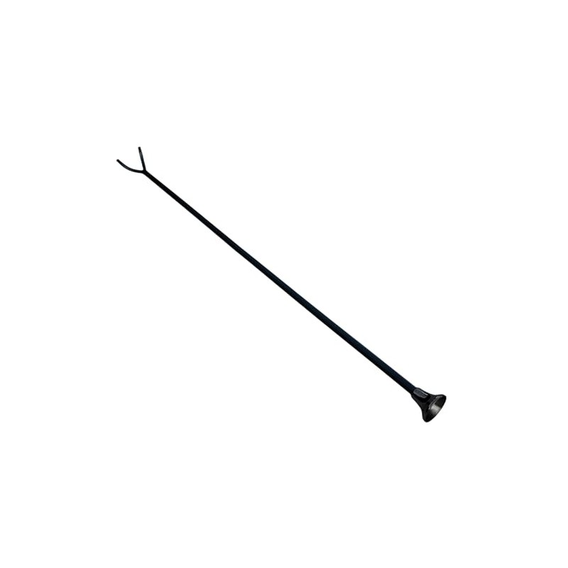Blow Poke Fireplace Tool 32 Inch, Wrought Iron Fire Blowing