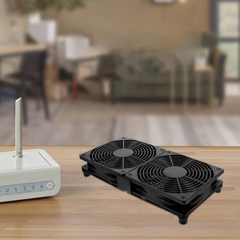 Operitacx USB Cooling Fan Ultra Thin Dual Fan for Computers
