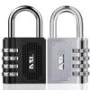 Combination Padlocks, DSL Pack of 2 Padlock with Code (4