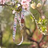 SENLLY Neck Strap Lanyard Strip with Genuine Leather for Keys,