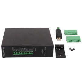 for Modbus RTU 4 Channel Relay Module Serial to Ethernet Converter Adapter Support for Modbus‑RTU Serial Adapter Server Box