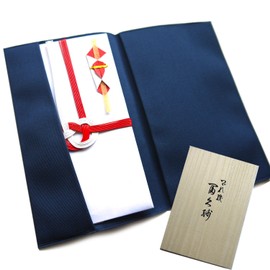 Fukusa, Nishijin-ori, Pure Silk Tapestry, Gold Seal, Solid, For Congratulations And Condolences, Wooden Box