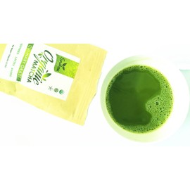 Saikou Matcha Green Tea Powder 100g Classic Culinary Grade USDA Organic Certified Green Colouring Food for Lattes Smoothies Baking Vegan Gluten-Free