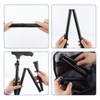 Creechwa Collapsible Walking Sticks, Hiking Aluminum Trekking Poles with Light