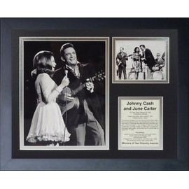 Legends Never Die "Johnny Cash and June Carter Framed Photo Collage, 11 x 14-Inch, (16544U)