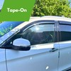 IG Window Visor for Acura RSX 2002-2006, Rain Guard Tape-On