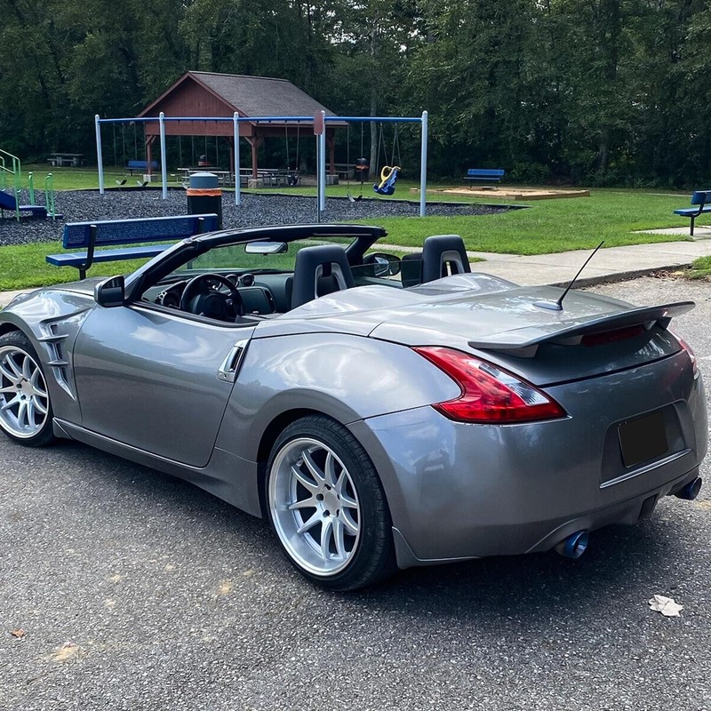KUAFU Rear Trunk Spoiler Compatible with 2009-2021 Nissan 370Z Coupe