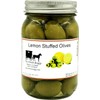 Stuffed Large Olives - Two 16 oz. Jars (Lemon Stuffed Olives)