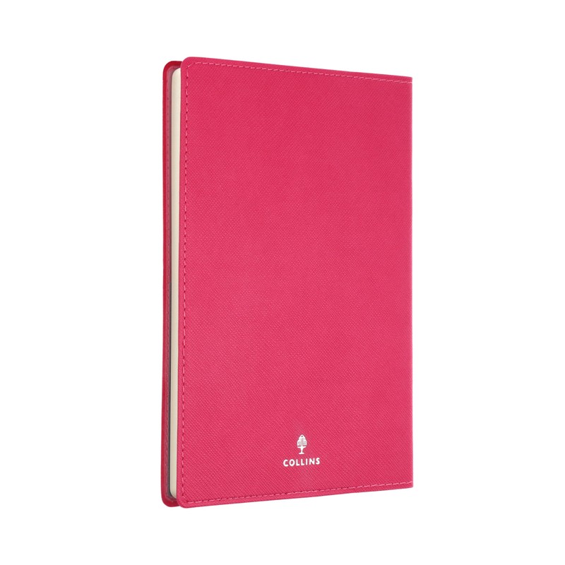 Collins - Metropolitan Melbourne A5 Dotted Notebook - Pink