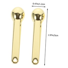 Outanaya 2Pcs Portable Eye Roller Massage Tool for Eye Cream Application Accessory Reduces Puffiness and Dark Circles Suitable for Skin Types