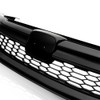 DOTCOM Honeycomb Mesh Front Bumper Upper Grille Grill Compatible with