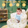 Vlecexs Aufblasbarer Baby Sitzhilfe für Babys ab 3-36 Monaten, Inflatable