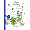 Music Composition Notebook: Blank Sheet Music Manuscript Staff Paper 100