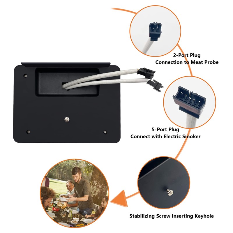 Digital Control Panel Replacement Part for Masterbuilt Electric Smoker, Compatible
