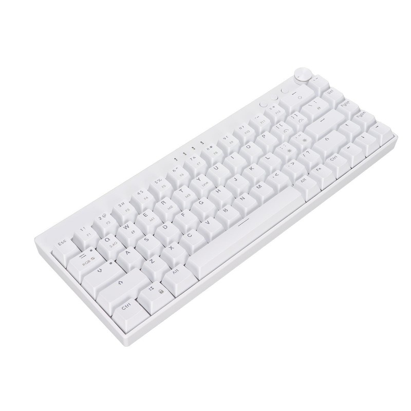 Mechanical Keyboard 68 Keys Three Modes RGB Backlight 1800mAh Battery