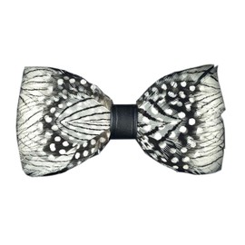 Elfeves Boy Blue Feather Bow Tie Neck Bowties Holiday Wedding Gift for Men Dad Friend BF