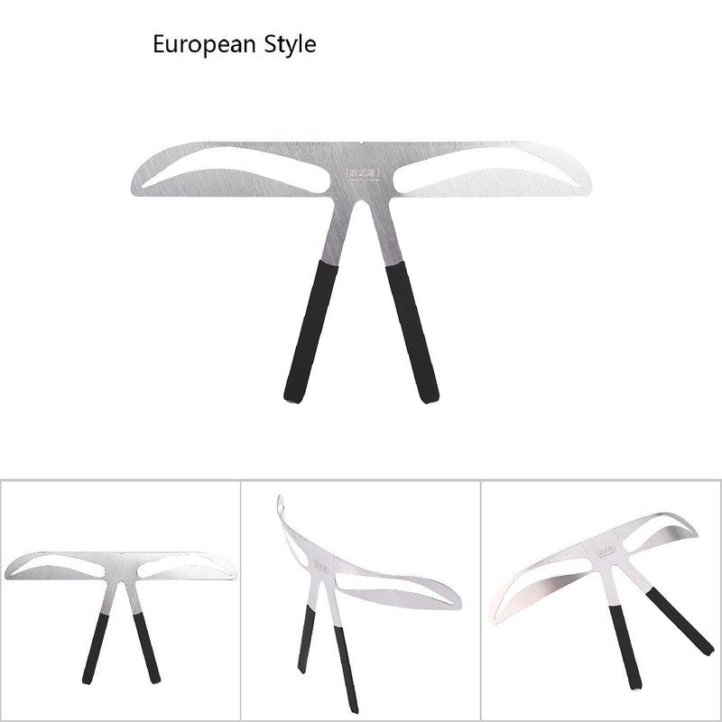Eyebrow Stencils for Beginners, Reusable Eyebrow Ruler Women Eyebrow Drawing