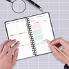 Pocket Weekly Planner - A6 Spiral Planner with 53 Sheets/
