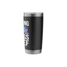 Sweating for Stress Relief Gym Yoga Meditate Mental Health Stainless Steel Insulated Tumbler