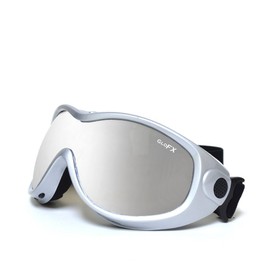 GloFX Rainbow Mirror Diffraction Visor Glasses – Cyberpunk Festival Essentials for Rave Outfits, Light Shows, Festivals & UV Protection, Must-Have Rave Accessories