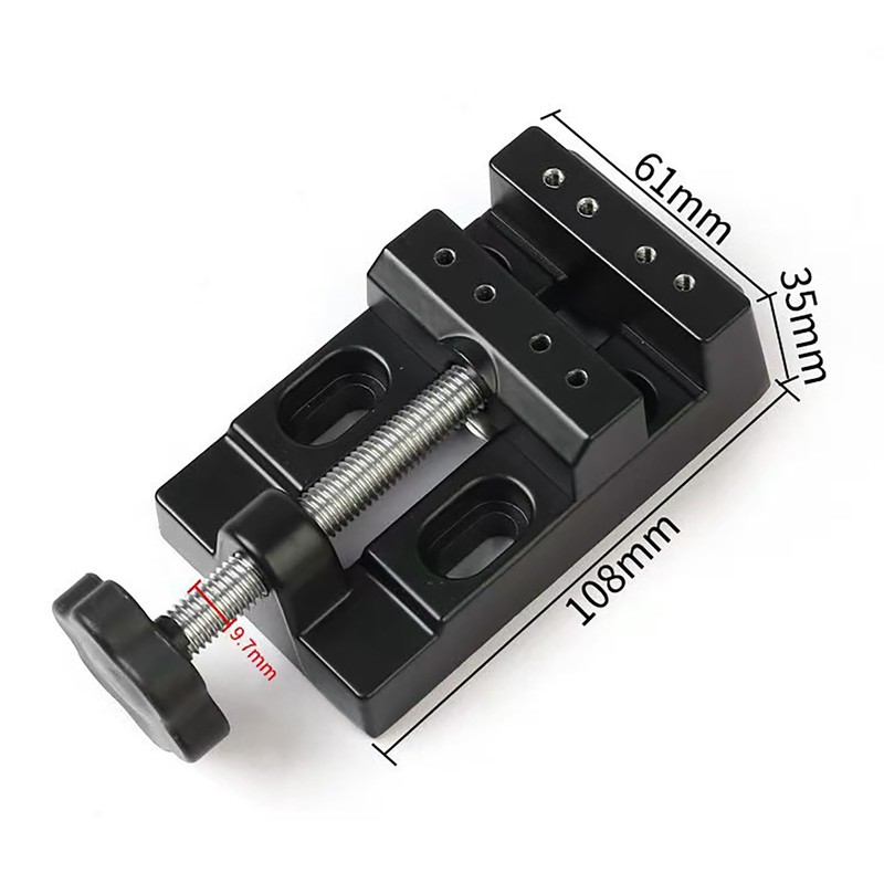 Oruiiju Mini Bench Clamp Flat Table Vice - Multifunctional Jewelry