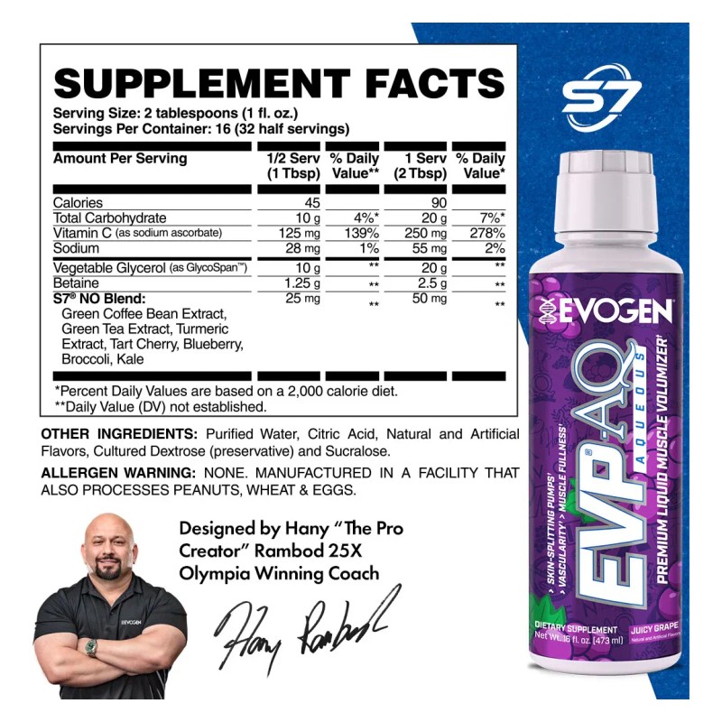 Evp Aq Liquid Juicy Grape Juicy Grape