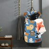 VIGTRO Laundry Bag Backpack Hamper Basket Large Heavy Duty Cute