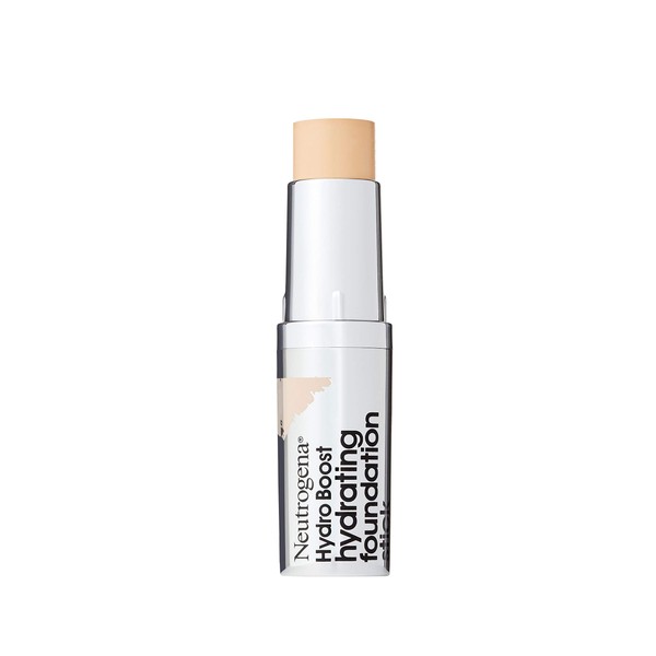Neutrogena Hydro Boost Hydrating Foundation Stick with Hyaluronic Acid, Oil-Free