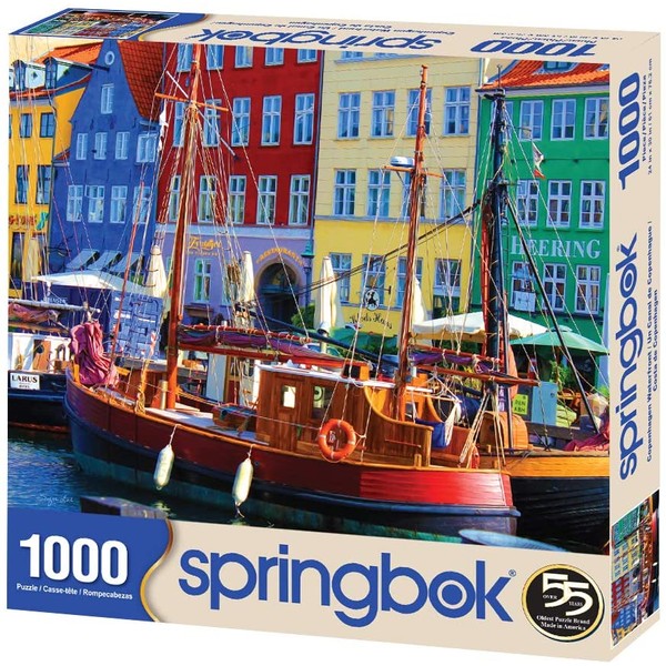 Springbok's 1000 Piece Jigsaw Puzzle Copenhagen Waterfront