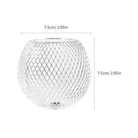 3pcs Metal Lampshades Mesh Lamp Shades Ceiling Light Covers Spherical Lampshade Creative Hollow-Out Lamp Covers Lampshade Bathroom Light Shades Replacement for Home