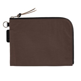 Hobonichi Techo Planner Accessory Tragen Flat Pouch for A6 Size (Brown)