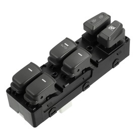 ACROPIX Auto Front Left Driver Side Master Power Window Switch Fit for Hyundai Sonata - Pack of 1 Gray