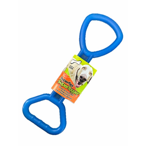 SuperTugger Dog Toy for Less Aggressive Chewers, 13.5 inch Interactive
