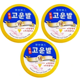 Wellbeing Health Luxury Gounbal 110gX3 Foot Cream/Foot Cream/Foot Moisturizer / 웰빙헬스 명품 고운발 110gX3개 풋크림/발크림/발보습