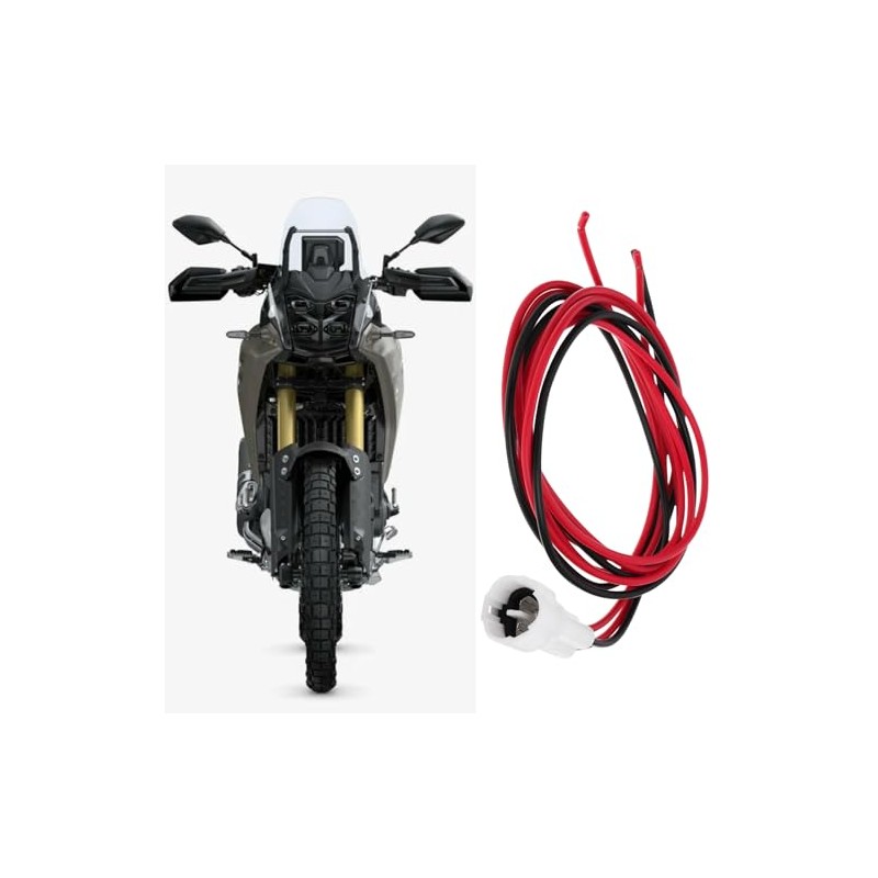 EMSea Auxiliary Power Outlet Connector Compatible with Yamaha Tenere 700
