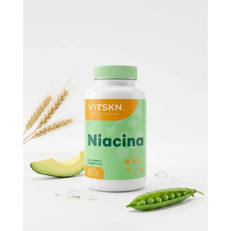 Niacina Vitamina Súper Vit Skn Cápsulas Sabor