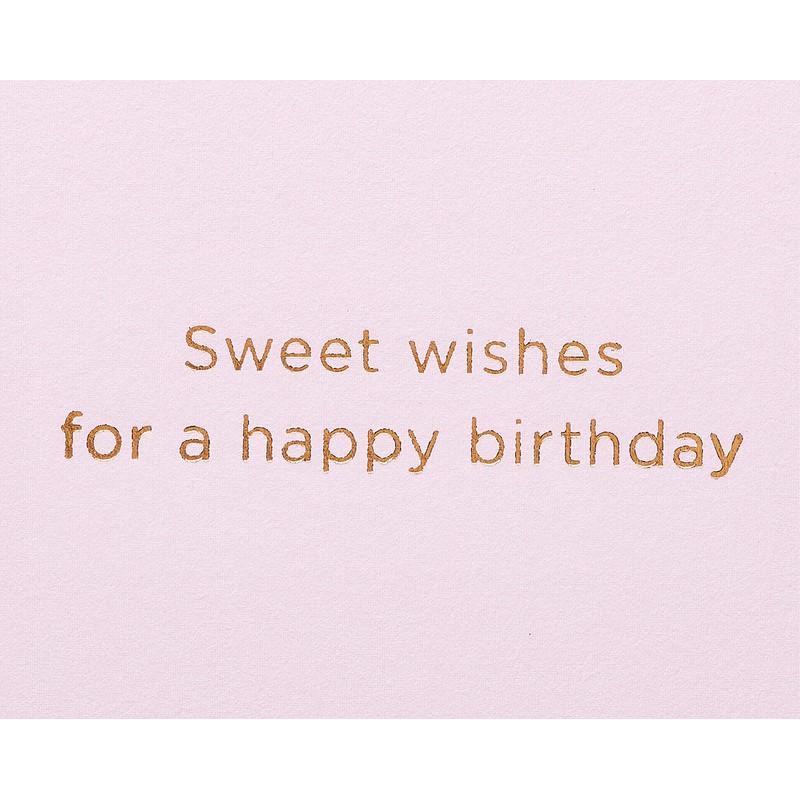 Papyrus Birthday Card - Designed by Judith Leiber (Sweet Wishes)