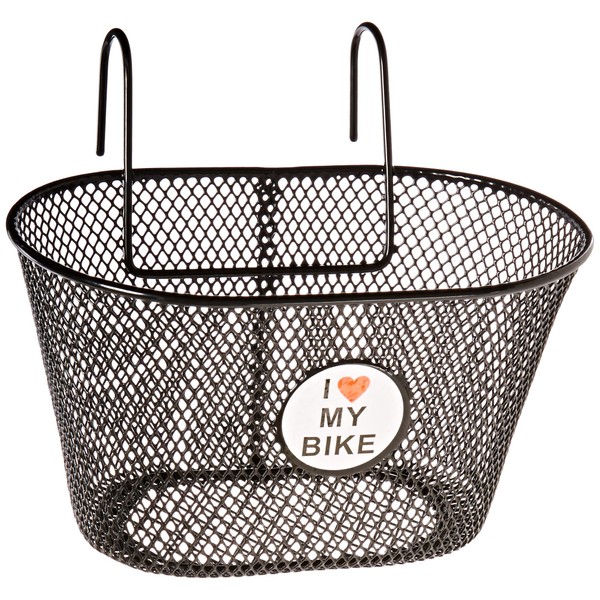 Ventura Youth Wire Basket (Black, 25 X 15 X 14.5 cm)