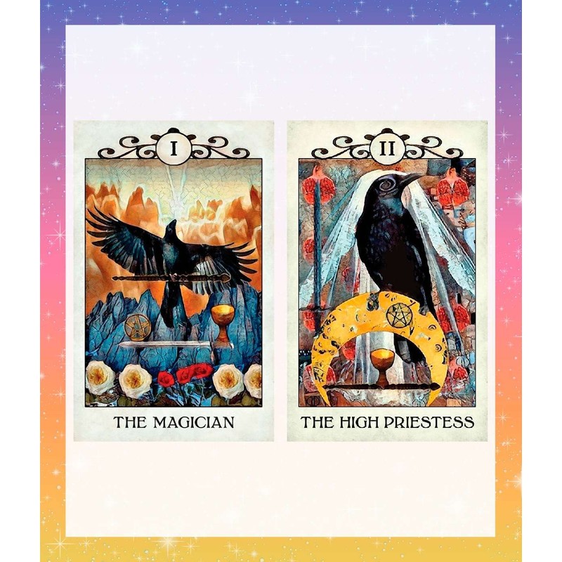 Tarot Cards, 78 Cards (Crow Tarot CROW TAROT) Crow Tarot