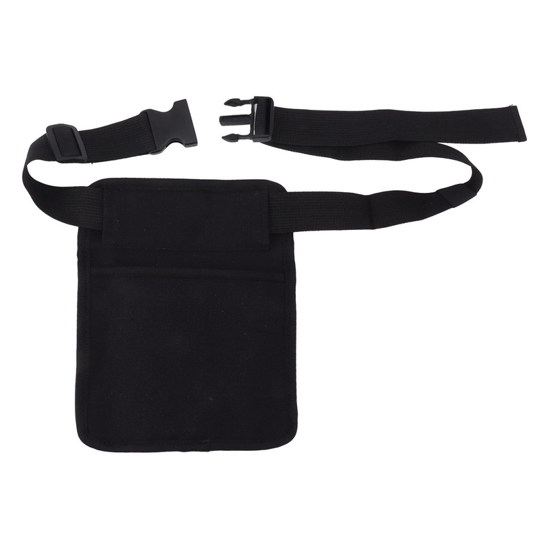Restaurant Belt Bag Adjustable Portable Lightweight Canvas Waiter Waist Bag