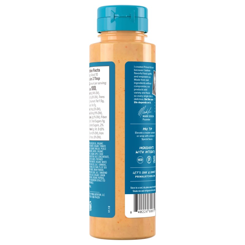 Primal Kitchen Sauce Dip Special Burger 10 OZ