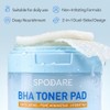 BHA Toner Pads with Lavender Extract - Exfoliating Facial Care