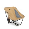 iClimb Low Ultralight Compact Camping Folding Chair with Side Pocket